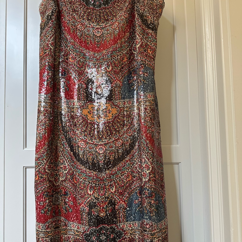 Veronica Beard Multicolor Sequin Dress